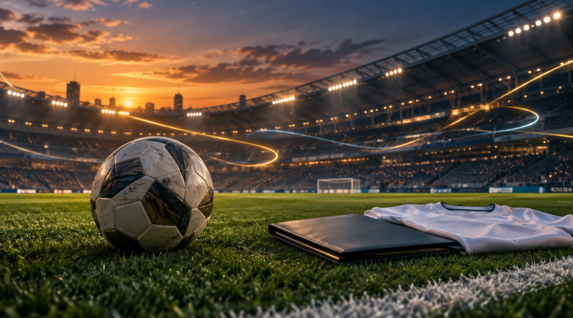 Football on stadium grass during the 2026 summer transfer window